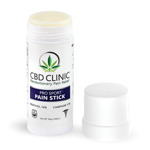 CBD Clinic™ Level 5 – Pro Sport Pain Stick
$80
► 200mg CBD 